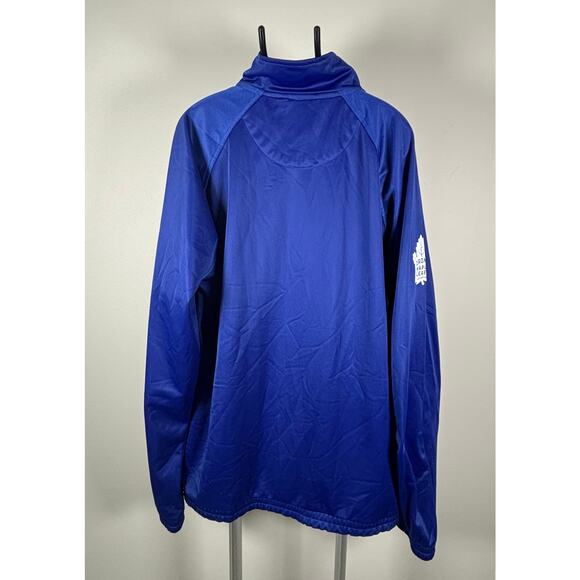 G-III Toronto Maple Leafs NHL Full Zip Royal Blue Track Jacket Men's Size XL - Picture 2 of 6